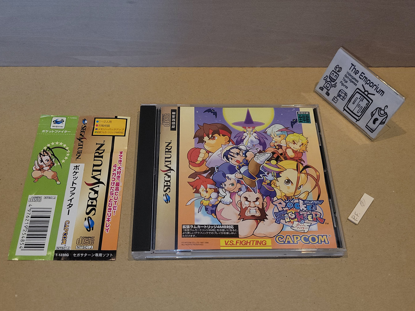 Pocket Fighter - Sega Saturn sat stn