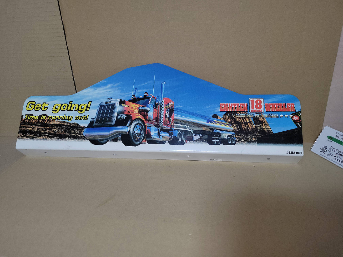 18 Wheeler: American Pro Trucker POP Topper - Arcade poster artset
