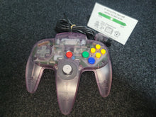 Load image into Gallery viewer, Nintendo 64 Controller Clear Purple - Nintendo64 N64 Nintendo 64
