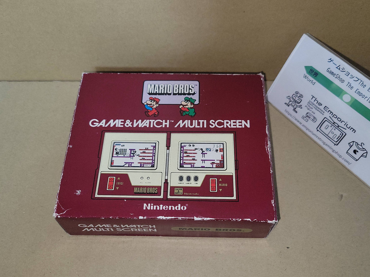 MARIO BROS. MW-56 Game&Watch Nintendo - toy action figure