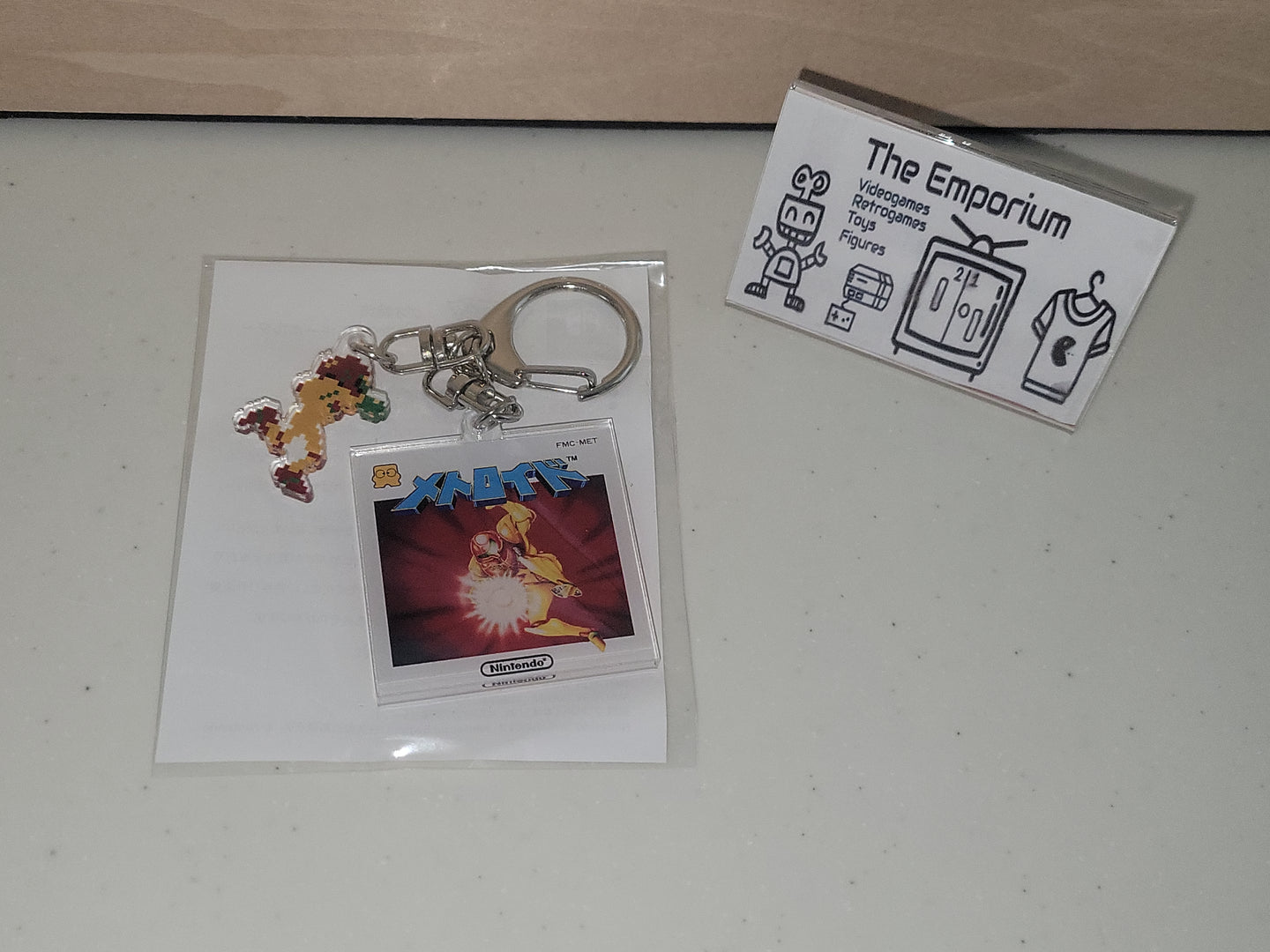 Nintendo Championship - Metroid Keychain - toy action figure gadgets