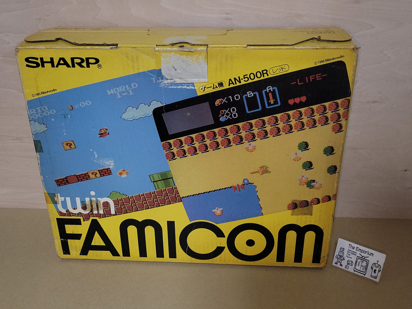 Sharp Twin Famicom AN-500R console - Nintendo Fc Famicom