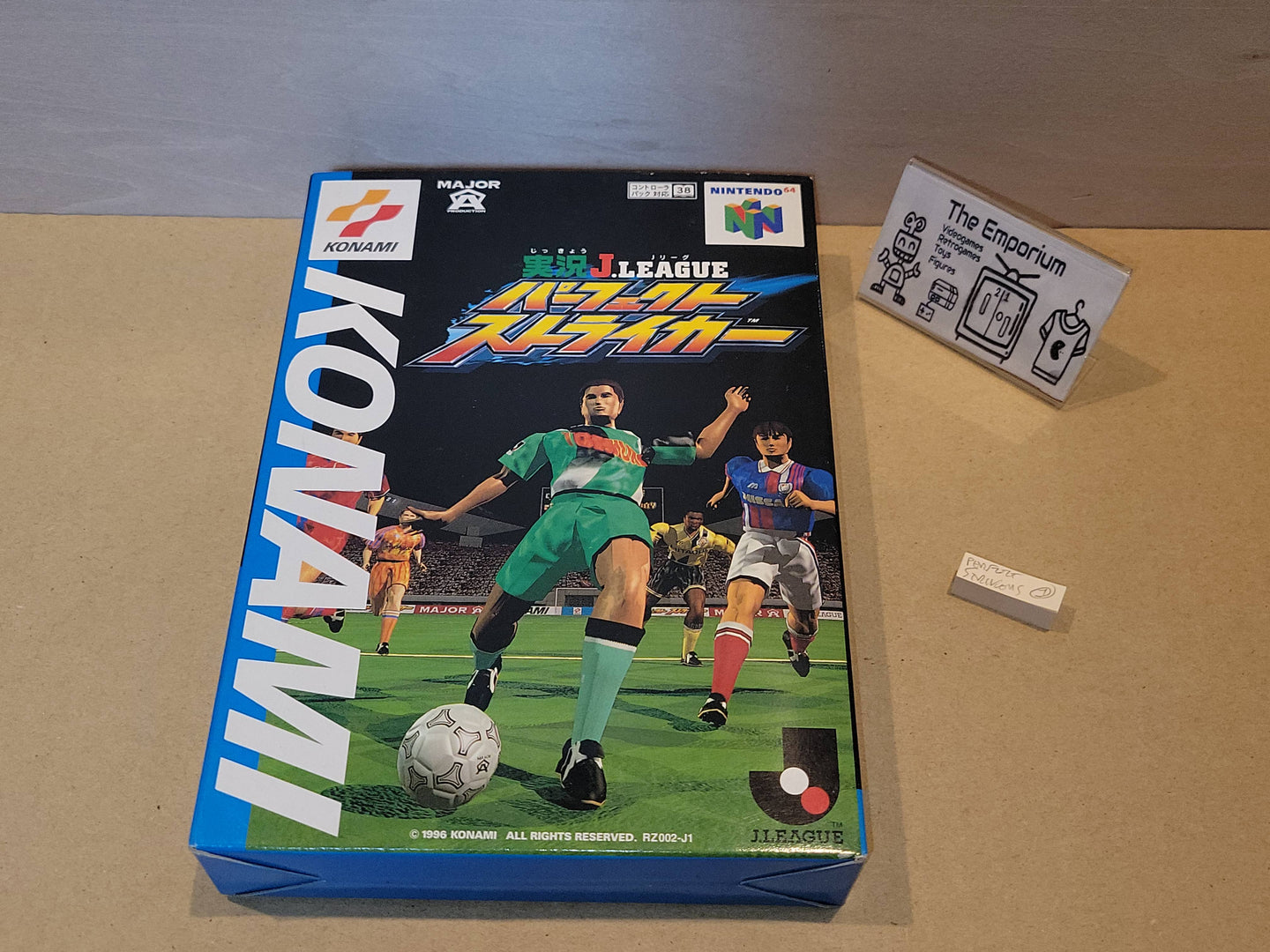 Jikkyo J. League: Perfect Striker - Nintendo64 N64 Nintendo 64