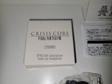 Load image into Gallery viewer, Crisis core final fantasy VII 10th anniversary inner ear headphone - premium preorder not for sale
