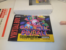 Load image into Gallery viewer, Galactic Pinball - Nintendo Virtual Boy VB
