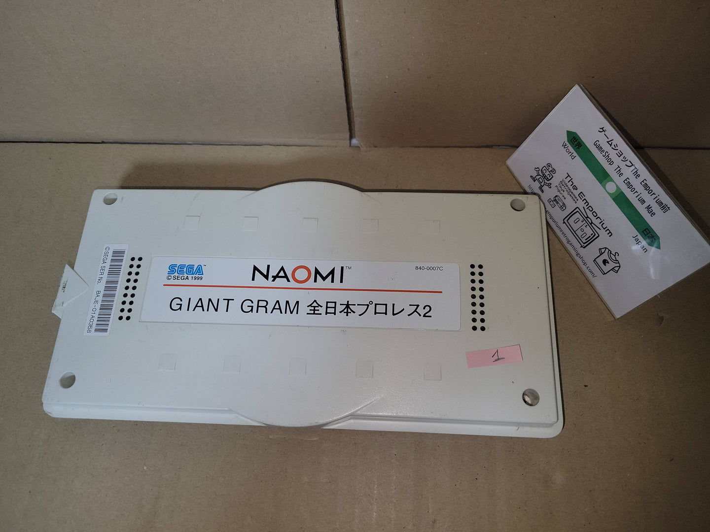 Giant Gram 2 - Sega Naomi Cartridge - Arcade Pcb Printed Circuit Board