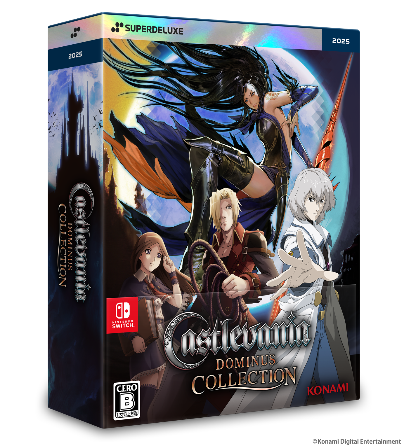 preorder release date: 18/9/2025 - Castlevania Dominus Collection
DELUXE EDITION- Nintendo Switch NSW