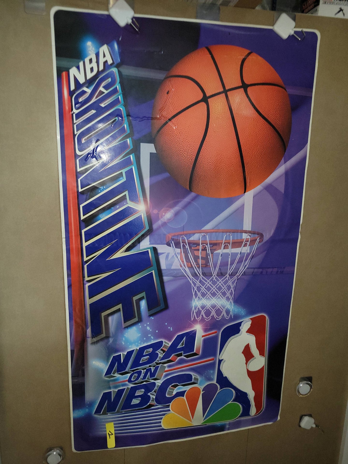 NBA Showtime Cabinet Side Stickers - Arcade poster artset