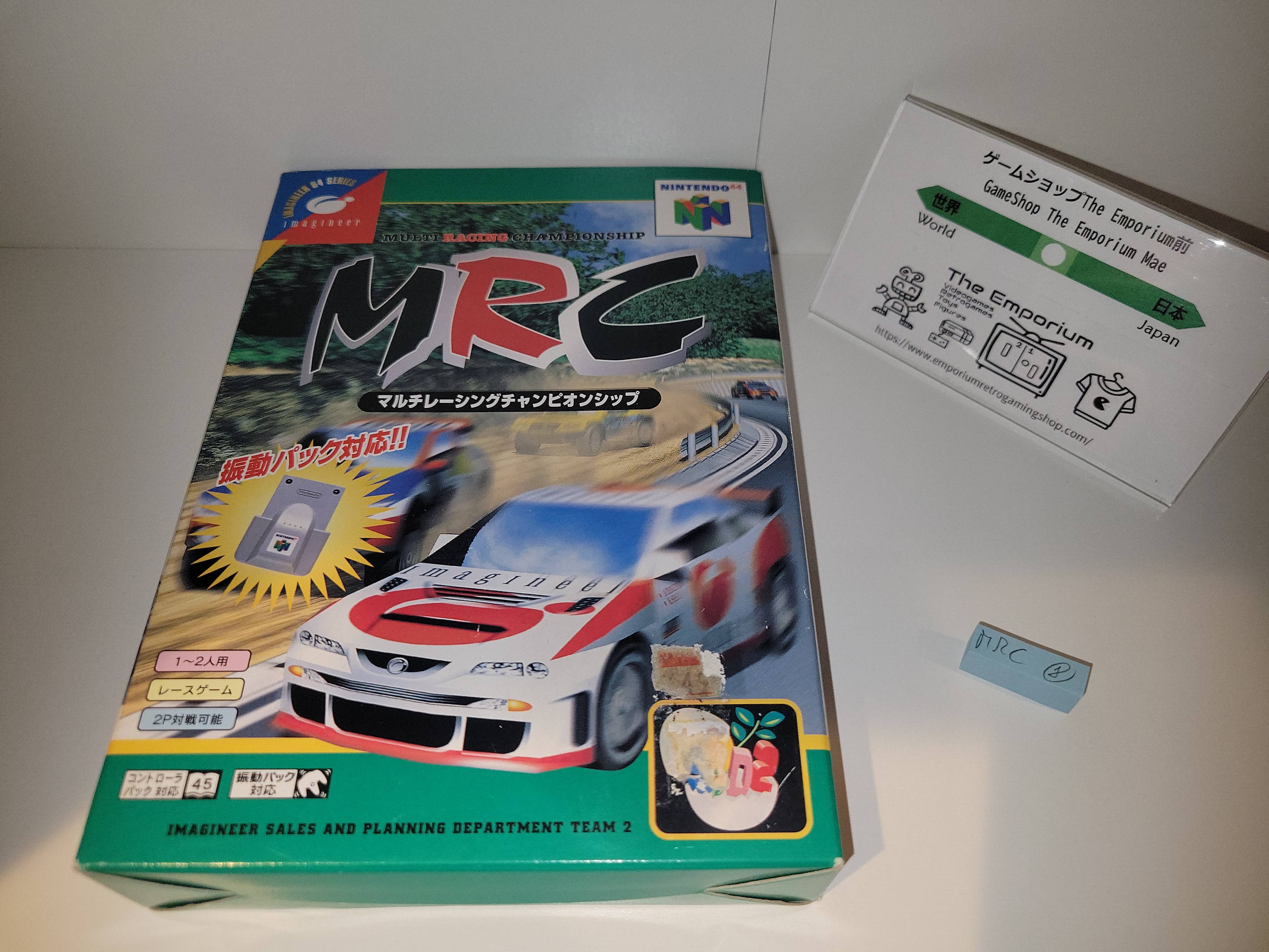 Multi Racing MRC Multi Racing Championship - Nintendo64 N64 Nintendo 64 – The ...