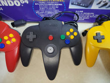 Load image into Gallery viewer, Nintendo 64 Console - black  + 3 Extra Controllers - Nintendo64 N64 Nintendo 64
