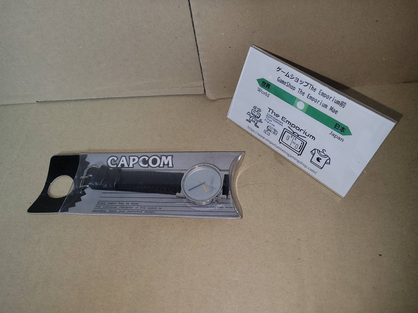 CAPCOM Original Wristwatch, Not for Sale - toy action figure gadgets