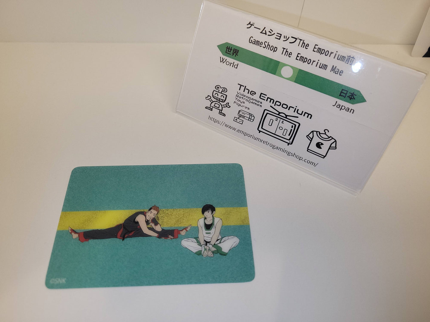 Garou Mark of the Wolves Plastic Card (1 piece) - toy action figure ga ...