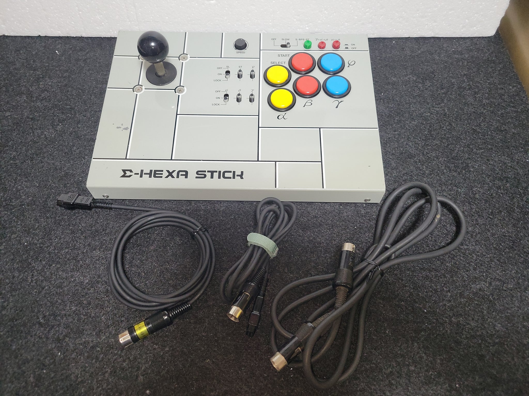 SIGMA HEXA STICK with MegaDrive / AV3000 / S-9TURBO (ATARI