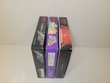 Load image into Gallery viewer, Virtual Boy 3 Games Set (Vertical Force+Red Alarm+Panic Bomber) - Nintendo Virtual Boy VB
