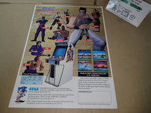 Load image into Gallery viewer, Virtua Fighter Promo Flyer A4 - arcade artset art set
