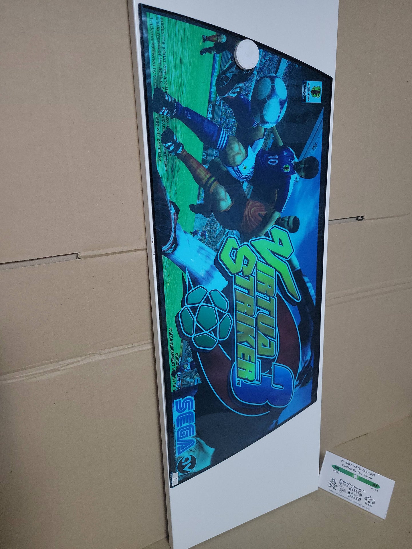 Virtua Striker 3 Blast/Naomi Marquee - Arcade poster artset
