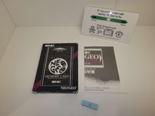 Load image into Gallery viewer, EMPTY Memory Card Box with Manual [NO MEMORY CARD] - Snk Neogeo AES NG
