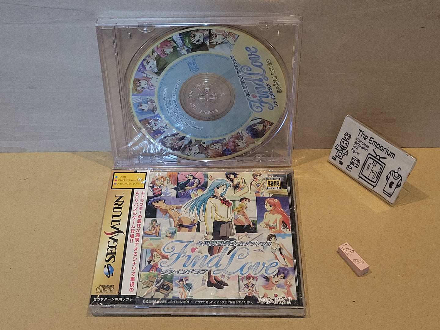 Zenkoku Seifuku Bishoujo Grand Prix Find Love - Sega Saturn sat stn
