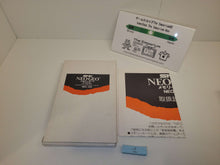 Load image into Gallery viewer, EMPTY Memory Card Box with Manual [NO MEMORY CARD] - Snk Neogeo AES NG
