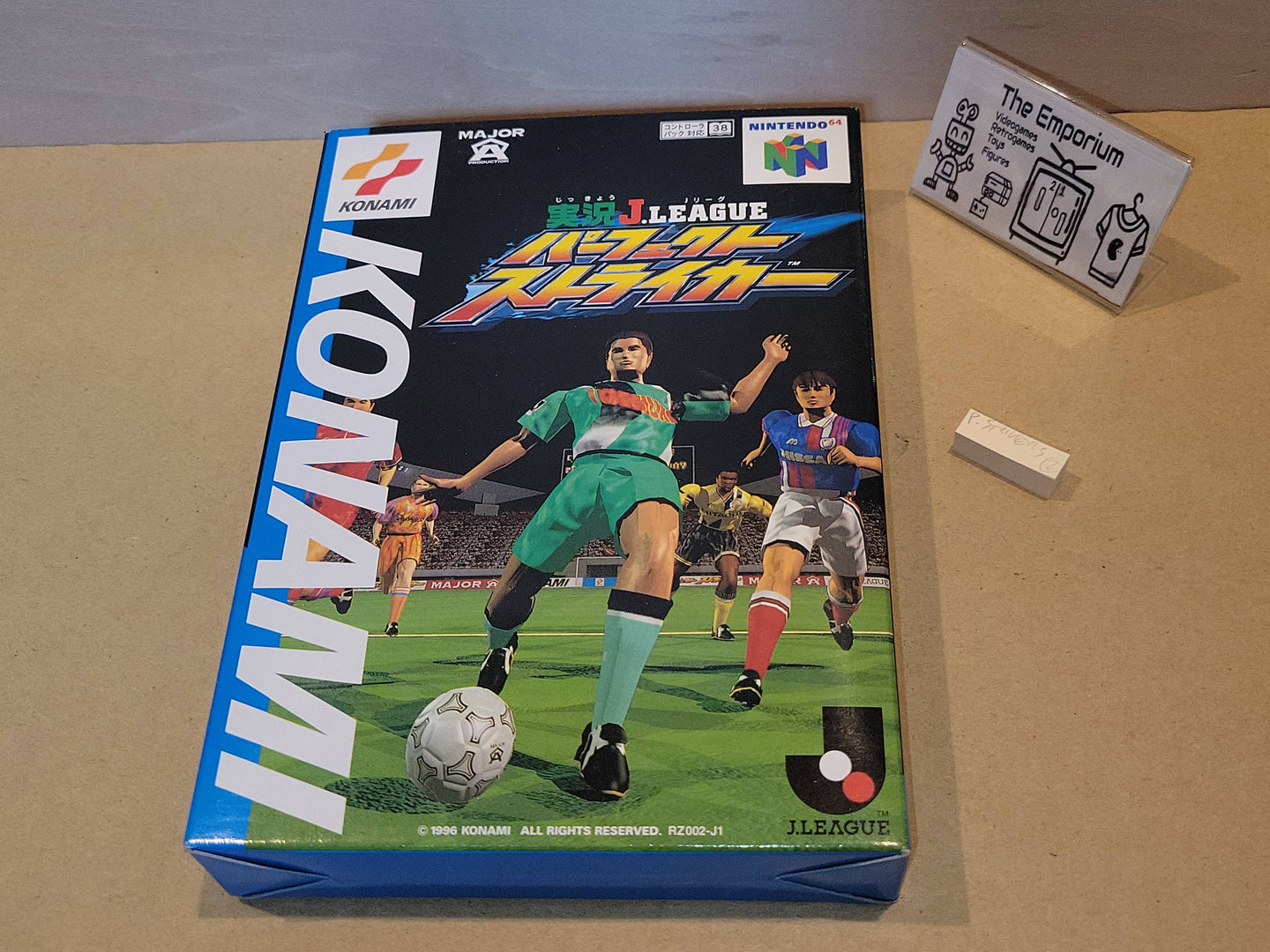 Jikkyo J. League: Perfect Striker - Nintendo64 N64 Nintendo 64