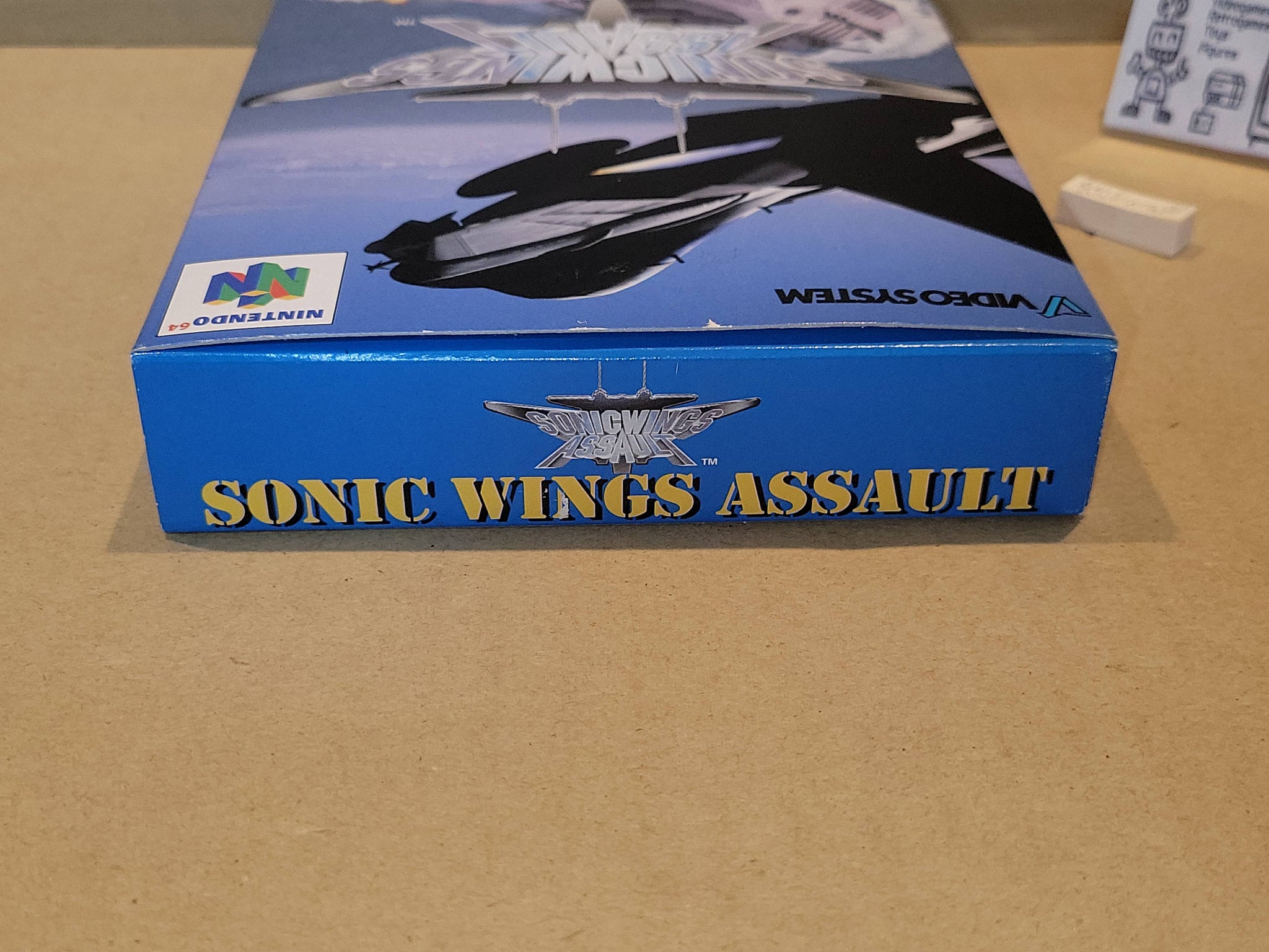 Sonic Wings Assault Nintendo 64 N64 Japan Import US Seller