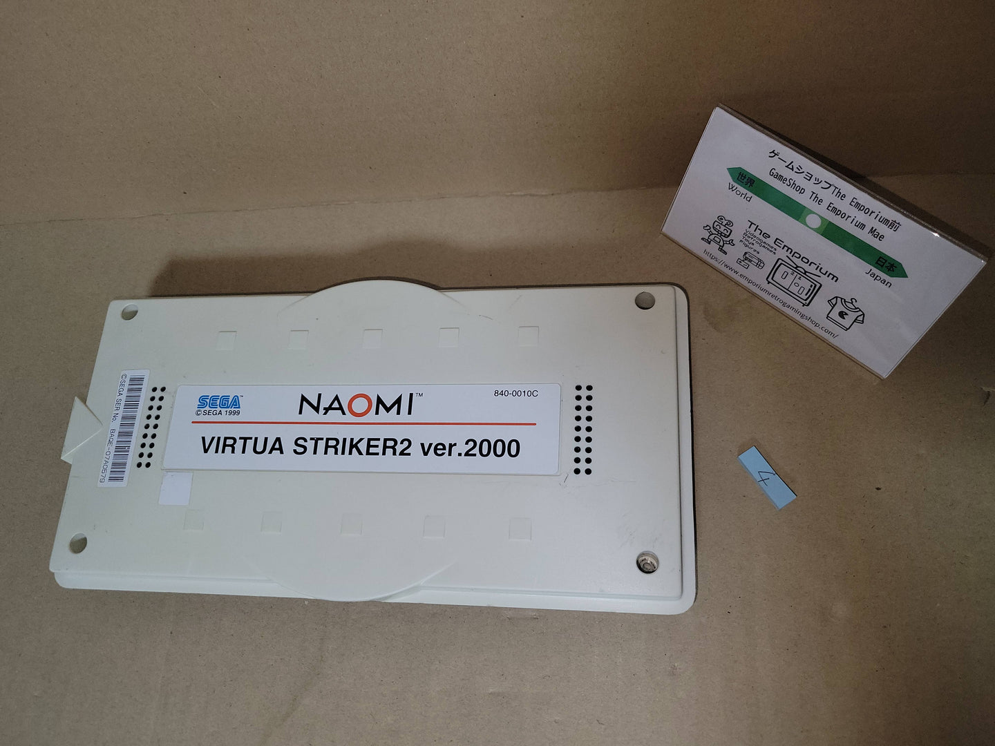Virtua Striker 2 Ver.2000 - Sega Naomi Cartridge - Arcade Pcb Printed Circuit Board