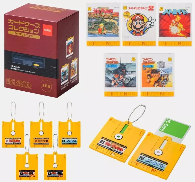 Card Case Collection Disk System Complete BOX - toy action figure gadgets