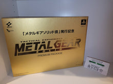 Load image into Gallery viewer, METAL GEAR SOLID GOLD [PREMIUM PACKAGE] -  sony playstation  ps ps1 japan
