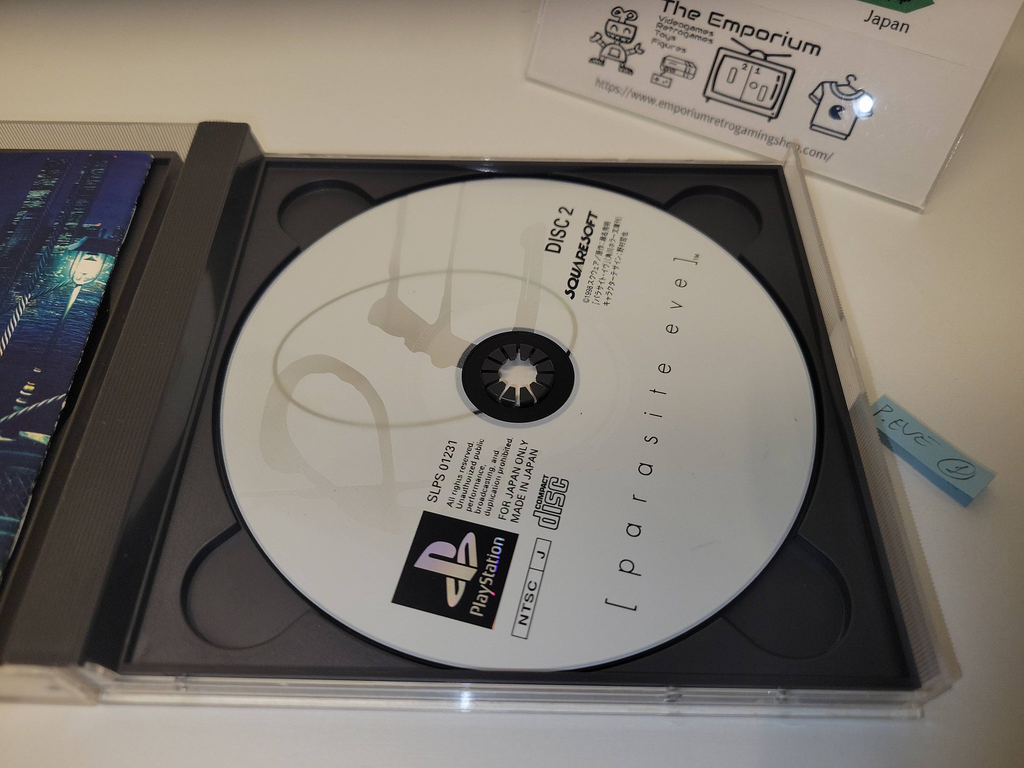 Jeux Parasite Eve 1 Et 2 PS1 - Version NTSC-J (Japonaise) - Occasion En Bon état