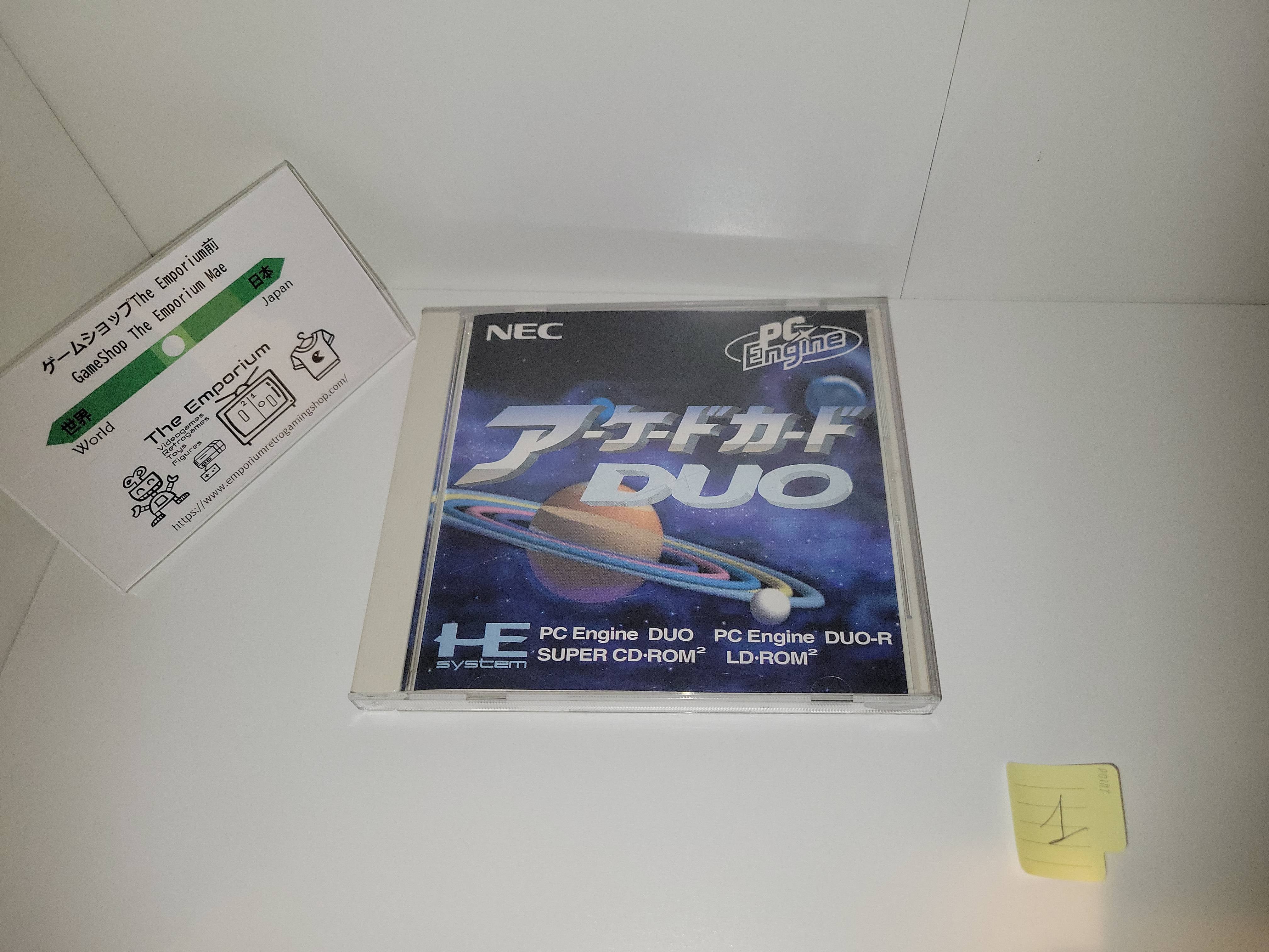 Arcade Card DUO - Nec Pce PcEngine – The Emporium RetroGaming Shop