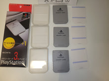Load image into Gallery viewer, Sony Playstation Official 3-pack of memory cards for PlayStation SCPH-1170 - Sony PS1 Playstation
