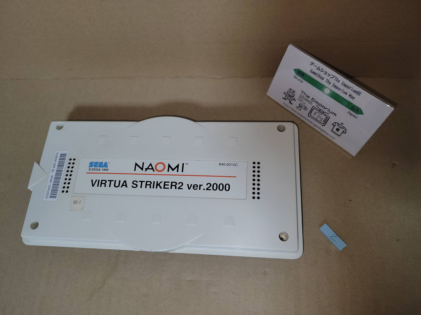 Virtua Striker 2 Ver.2000 - Sega Naomi Cartridge - Arcade Pcb Printed Circuit Board