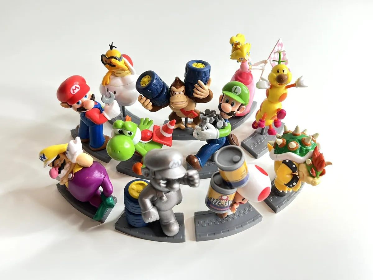 Mario Kart 7 Big Figure Collection (set of 11 pieces) - toy action figure gadgets
