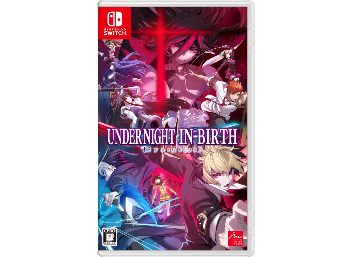 preorder release date: 02/2024  - Under Night in Birth II Sys:Celes Regular Edition - Nintendo Switch NSW