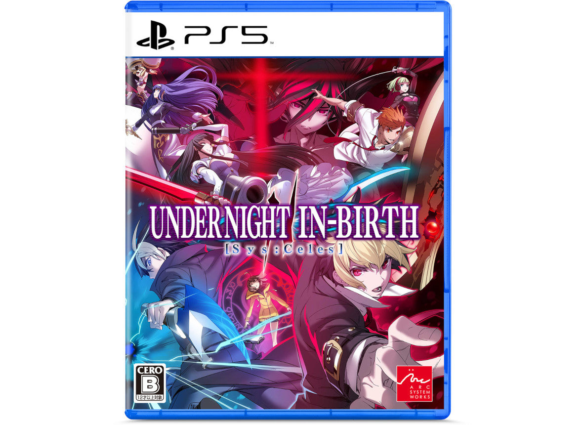 preorder release date: 02/2024 - Under Night in Birth II Sys:Celes Regular Edition - Sony PS5 Playstation 5
