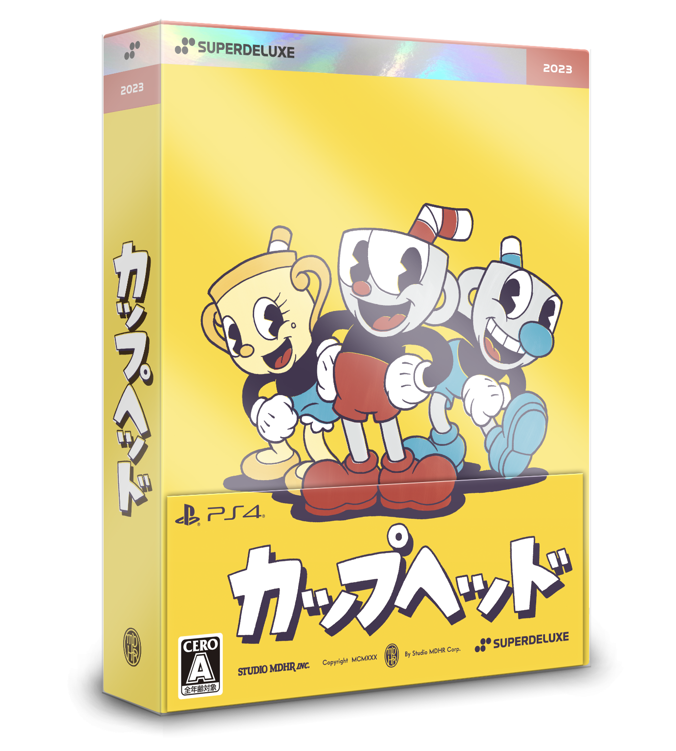 CupHead first print limited Sony PS4 Playstation 4