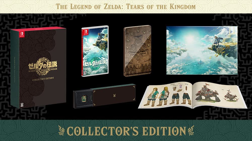The Legend of Zelda: Tears of the Kingdom collector edition  - Nintendo Switch NSW