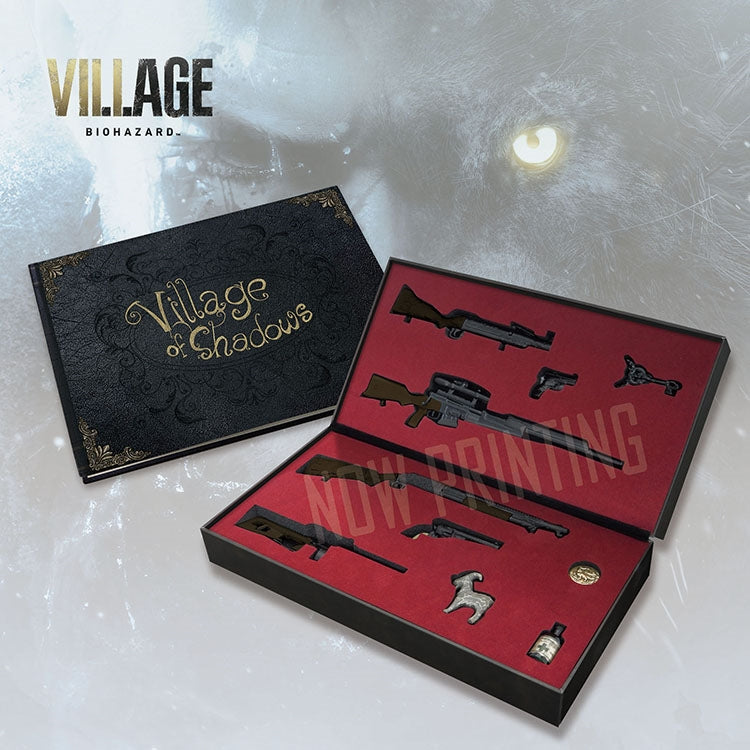 Biohazard Village ecapcom limited artbook + miniature set ( NO GAME SOFT ) -  sony playstation 4 japan