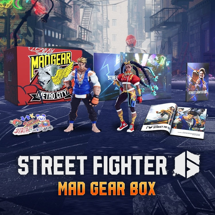 preorder release date: 2023/06/02 - Street Fighter 6 Mad Gear Box - Sony PS5 Playstation 5