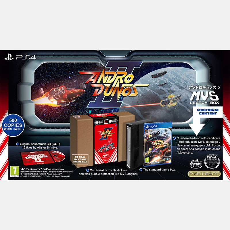 Andro Dunos 2 MVS Style Box Edition - Nintendo Switch NSW
