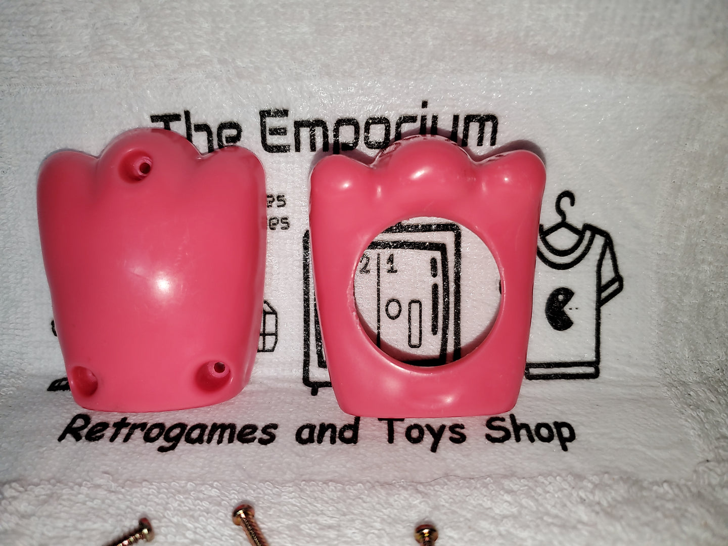 cave uo poco / uo poko PINK CAT PAW accessory   - arcade game pcb jamma original