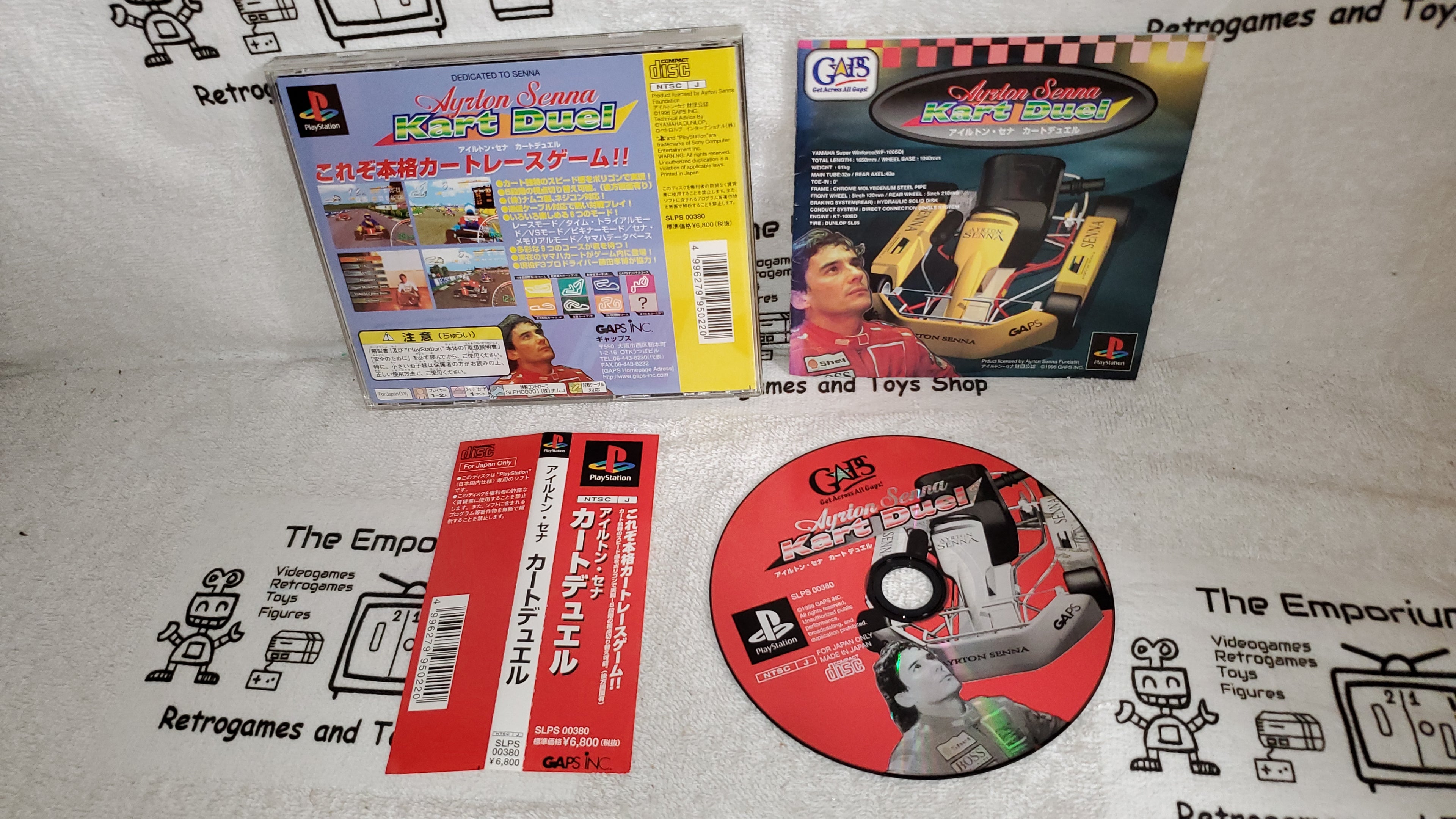 Ayrton Senna Kart Duel OVP PS1 (Gebraucht) in Winterthur für CHF 19.9