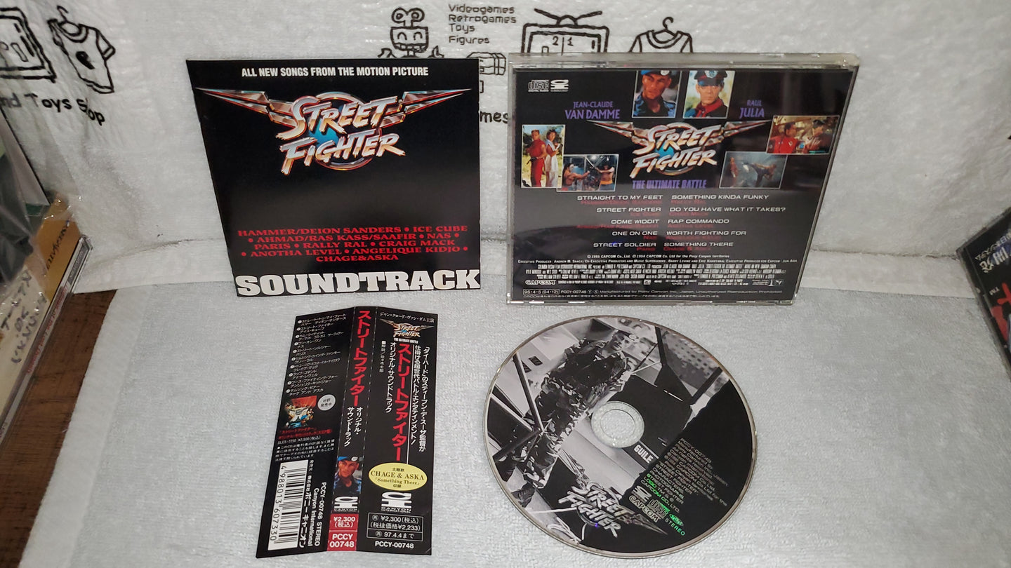 Street fighter the motion picture soundtrack (japanese) -  japanese original soundtrack japan cd