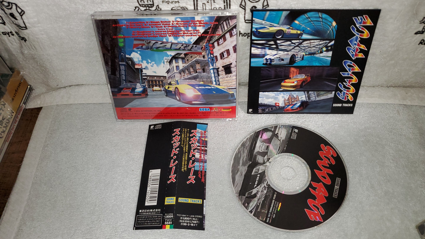 SCUDRACE -  japanese original soundtrack japan cd