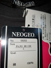 Load image into Gallery viewer, Snk neogeo tshirt &quot;neogeo logo&quot; (size L) -  official licensed snk product neogeo ng
