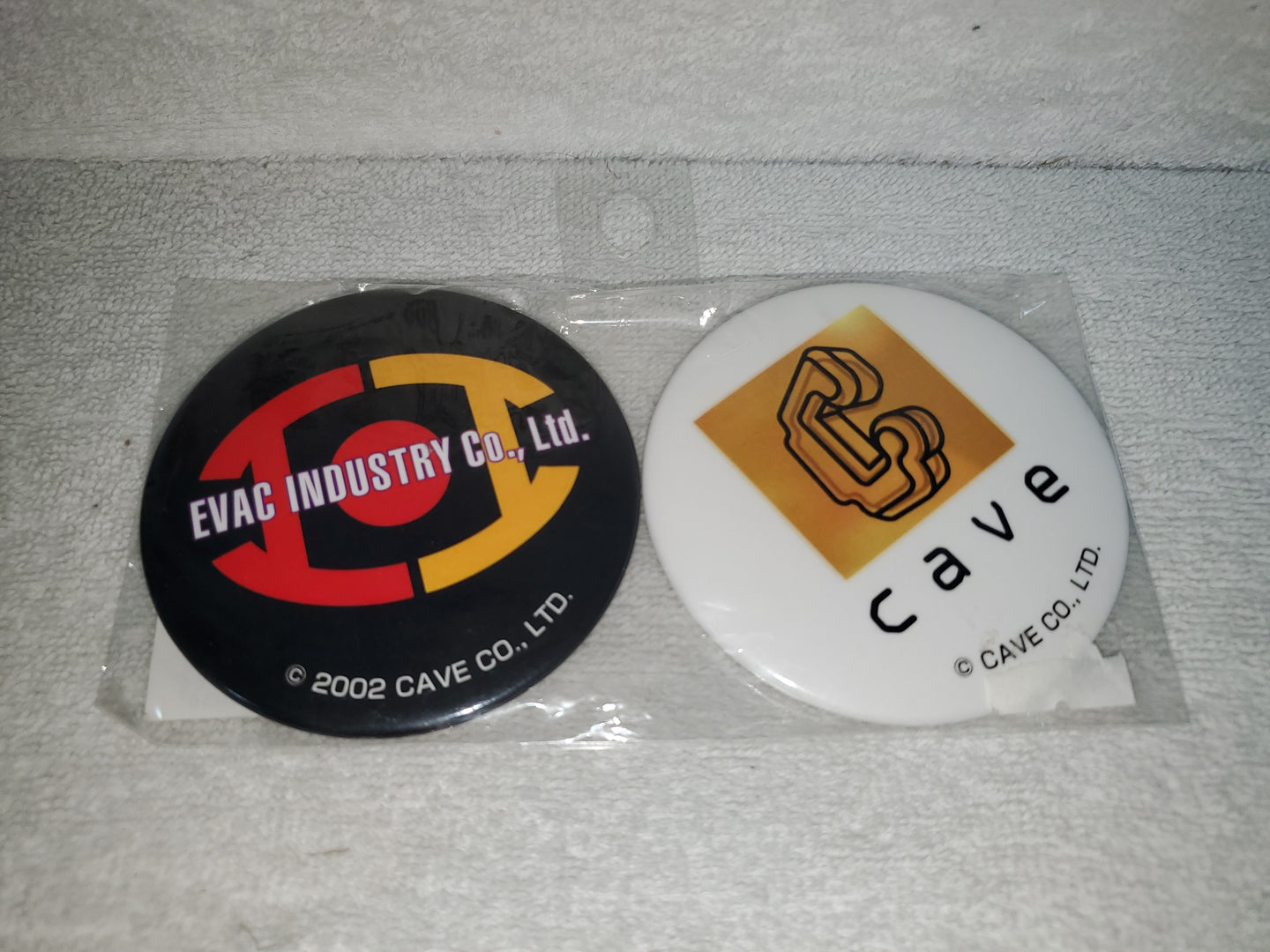 CAVE PIN BADGES - toy action figure model