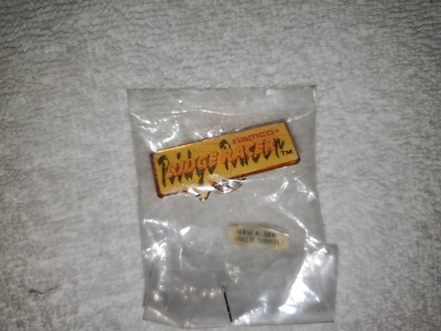 Ridge Racer PIN BADGE - toy action figure model