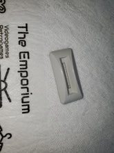 Load image into Gallery viewer, original coin entry slot for candy cabinets ( WHITE ) - arcade game pcb jamma original
