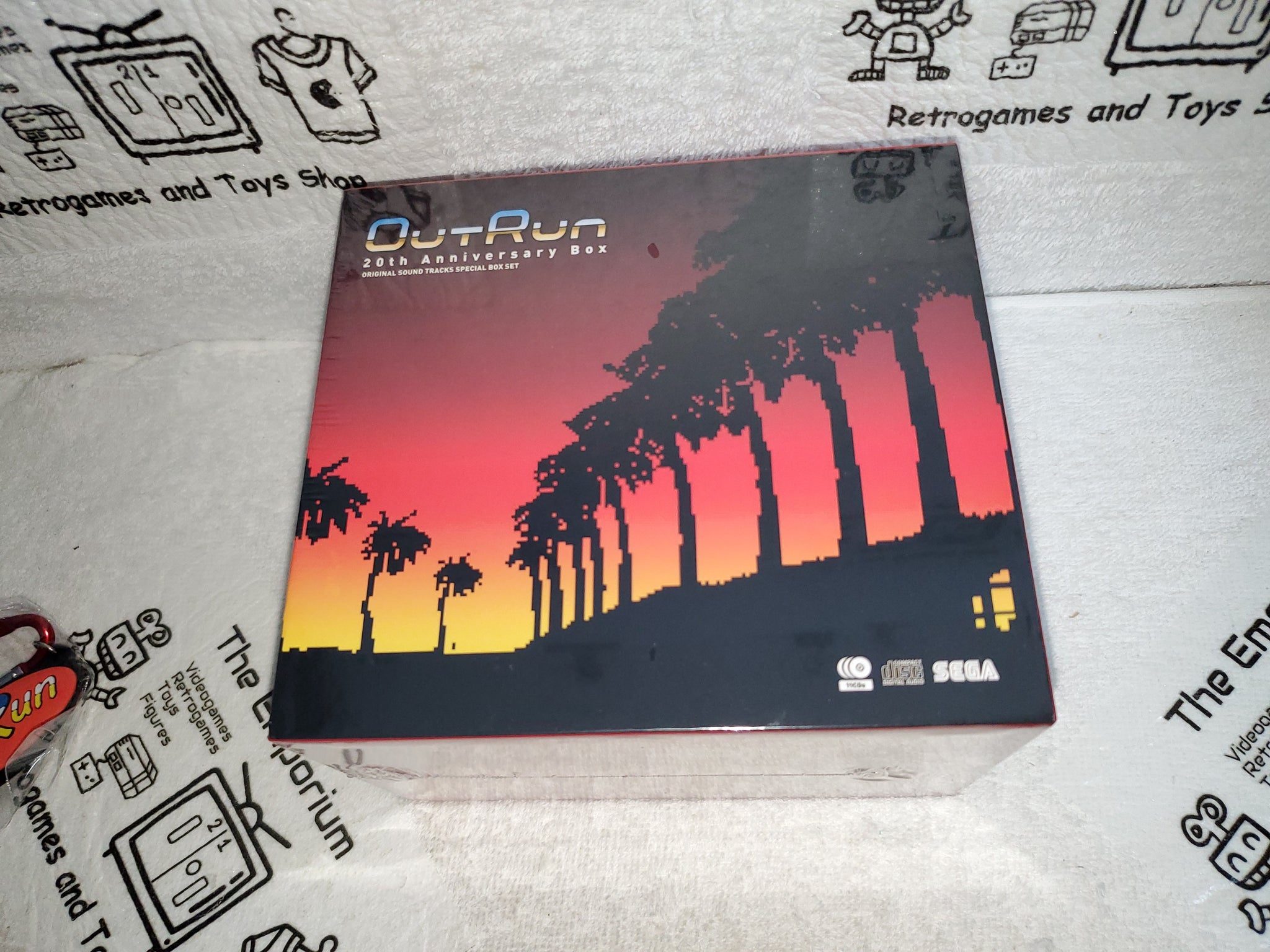 Out Run 20th Anniversary Box, set -11 cds - soundtrack original japanese cd
