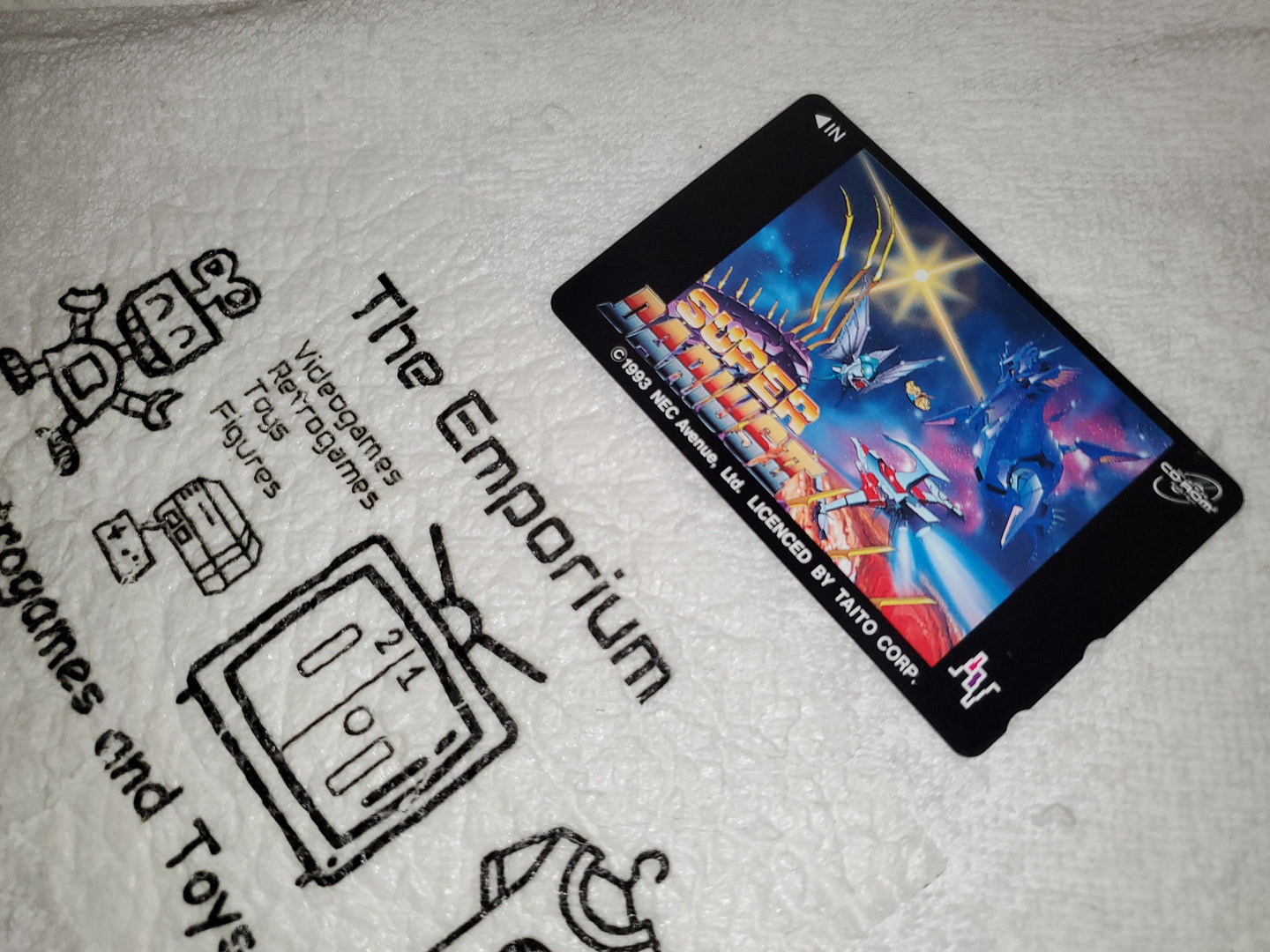 Super Darius II pc engine telecard - phonecard